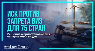 В федеральный суд подан иск против приостановки выдачи иммиграционных виз для граждан 75 стран